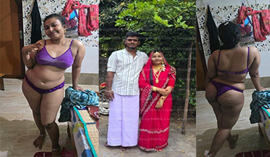 Hot Newly Married Tamil Wife Riding Big Cook