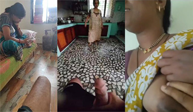 House Owner Son Masturbating – Infront Of Maid Aunty Show