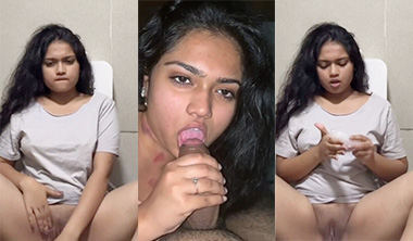 Sexy Indian Horny Babe Blowjob Masturbating Hard Pussy