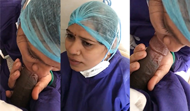Desi Tamil Nurse Aunty Blowjob – Fucking With Doctor Viral